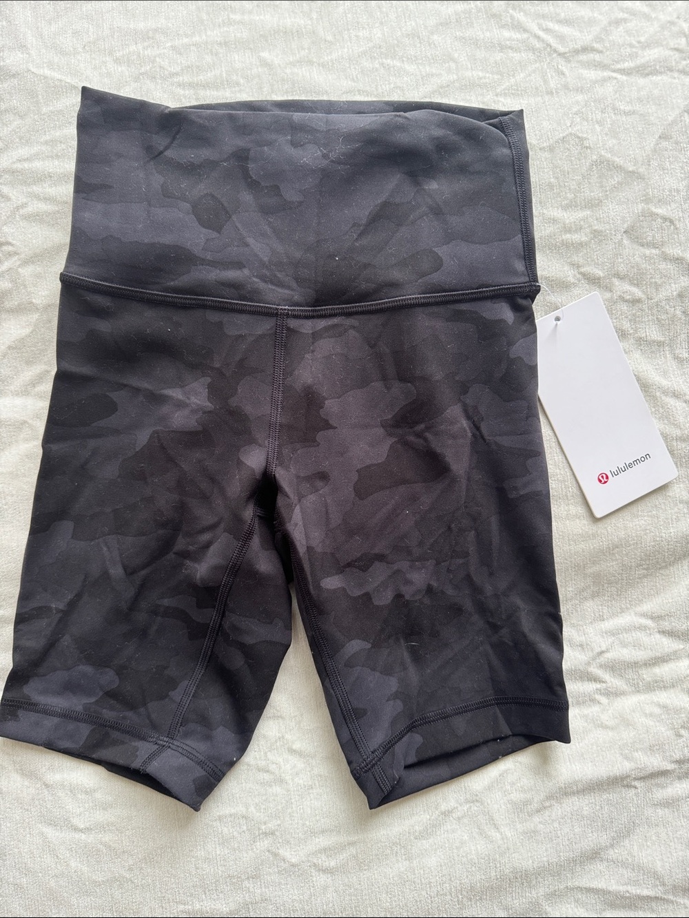 lululemon athletica wunder train HR short 8” Black Camo